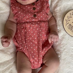 Gap mauve bubble sunsuit